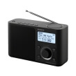 sony xdr s61db portable dab dab radio black photo