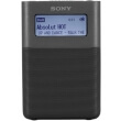 sony xdr v20dh portable dab dab clock radio grey photo
