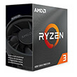 cpu amd ryzen 3 4100 380ghz 4 core with fan box photo