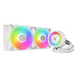 arctic liquid freezer iii 280 a rgb multi compatible all in one cpu water cooler white acfre00151a photo
