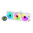 lian li galahad ii trinity 360 sl inf white aio gpu liquid cooler with argb infinity fans photo