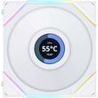 lian li unifan tl lcd 120 1pcs reverse white case fan photo