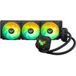 asus tuf gaming lc ii 360 argb processor liquid cooling kit 12 cm black photo