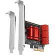axagon pces sa6 pcie 6x int sata photo