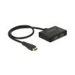 delock 87700 hdmi splitter 1 x hdmi in 2x hdmi out 4k photo