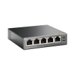 tp link tl sf1005p 5 port 10 100mbps desktop switch with 4 port poe photo