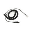 supervoice svc qd301 headset qd to rj9 bottom cable photo