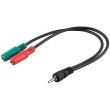 goobay 50467 35mm audio y cable 03m photo