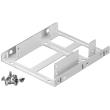goobay 95875 2 bay 25 to 35 hdd ssd mounting frame photo