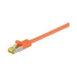 goobay 91606 rj45 patch cord s ftp cat 7 2m orange photo