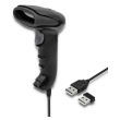 qoltec wireless laser barcode scanner 1d 2d black photo
