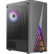 case aerocool delta g bk v1 midi tower tempered glass black photo