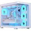 case aerocool p500c g wh v1 midi tower tempered glass white photo