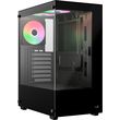 case aerocool pivot g bk v3 midi tower tempered glass black photo