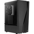 case aerocool wave g bk v1 midi tower tempered glass black photo