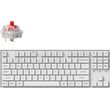 mixaniko pliktrologio keychron k8 pro hs g pro red switch rgb backlight white k8p p1 photo