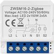 avatto zwsm16 w2 zigbee 2 channel smart internal switch photo