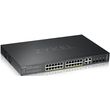 zyxel gs2220 28hp switch 24 port gbe poe 4 port combo rj45 sfp l2 with gbe uplink manager photo