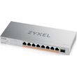 zyxel xmg 108hp switch 8 ports 25g 1 sfp 100w total poe desktop unmanaged switch photo