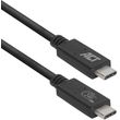 act ac7431 cable usb c usb c 1 m usb4 20gbps 240w certified usb if photo
