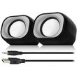act em3513 stereo speakers eminent 20 usb powered 2 x 3w photo