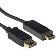 act ak3990 cable displayport male hdmi a male 18 m black photo
