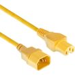 act ak5311 powercord c14 c15 yellow 2 m photo