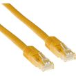 act ib8801 yellow 1 meter u utp cat6 patch cable with rj45 connectors photo