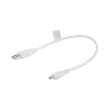 lanberg cable usb 20 micro am mbm5p white 03m photo