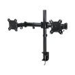 arctic z2 basic dual monitor arm in black colour photo