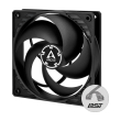 arctic p12 pwm pst co fan 120mm black black photo