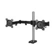arctic z2 gen 3 desk mount dual monitor arm with usb hub matt black aemnt00053a photo