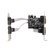 lanberg pci express card 4x db9 com photo