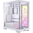 case corsair 3500x argb tempered glass midi tower white photo