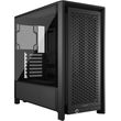 case corsair frame 4000d modular midi tower tempered glass black mini itx micro atx atx e atx photo
