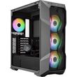 case cooler master td500 max atx tempered glass with psu gx2 850 gold gun metal photo