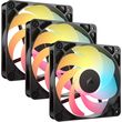 corsair rs120 r argb 120mm pwm reverse fan triple pack black co 9050196 ww photo