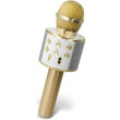 forever bms 300 microphone with bluetooth speaker gold photo