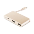 moshi usb c multiport adapter gold photo