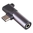 akyga adapter ak ad 62 usb type c m usb type c f jack 35 mm photo