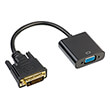 akyga converter adapter with cable ak ad 50 dvi 24 1 pin m vga f 15cm photo