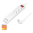 logilink sh0103 smart wifi socket outlet 3 way 4x usb with tuya photo