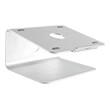 logilink aa0104 white aluminium notebook stand 11 17 inches photo