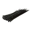 logilink kab0004b cable tie pa66 100pcs black legnth 300mm photo