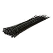 logilink kab0040b cable tie pa66 100pcs black legnth 400mm photo