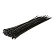 logilink kab0041b cable tie pa66 100pcs black legnth 500mm photo