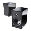 acoustic energy 301 stand mount loudspeaker set gloss black photo