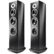 acoustic energy aelite 3 floorstanding speakers set black veneer photo