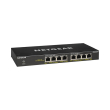 netgeargs308pp 8 ports unmanaged gigabit ethernet 10 100 1000 black poe gs308pp 100eus photo