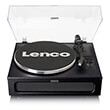 lenco ls 430bk lp players with bt mmc 4 speakers built in photo